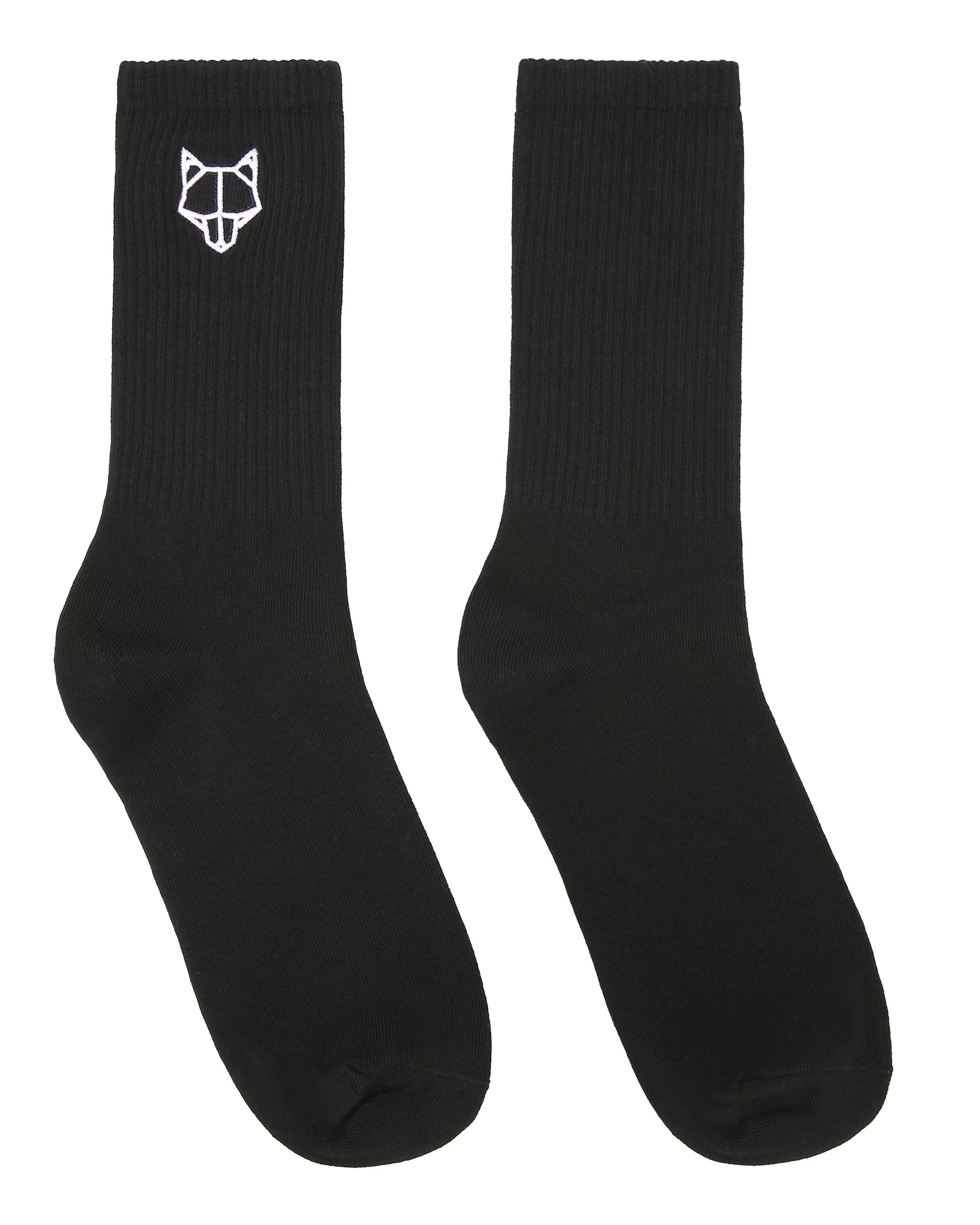 Naked Wolfe 3 Pack Mens Egyptian Cotton Socks Black