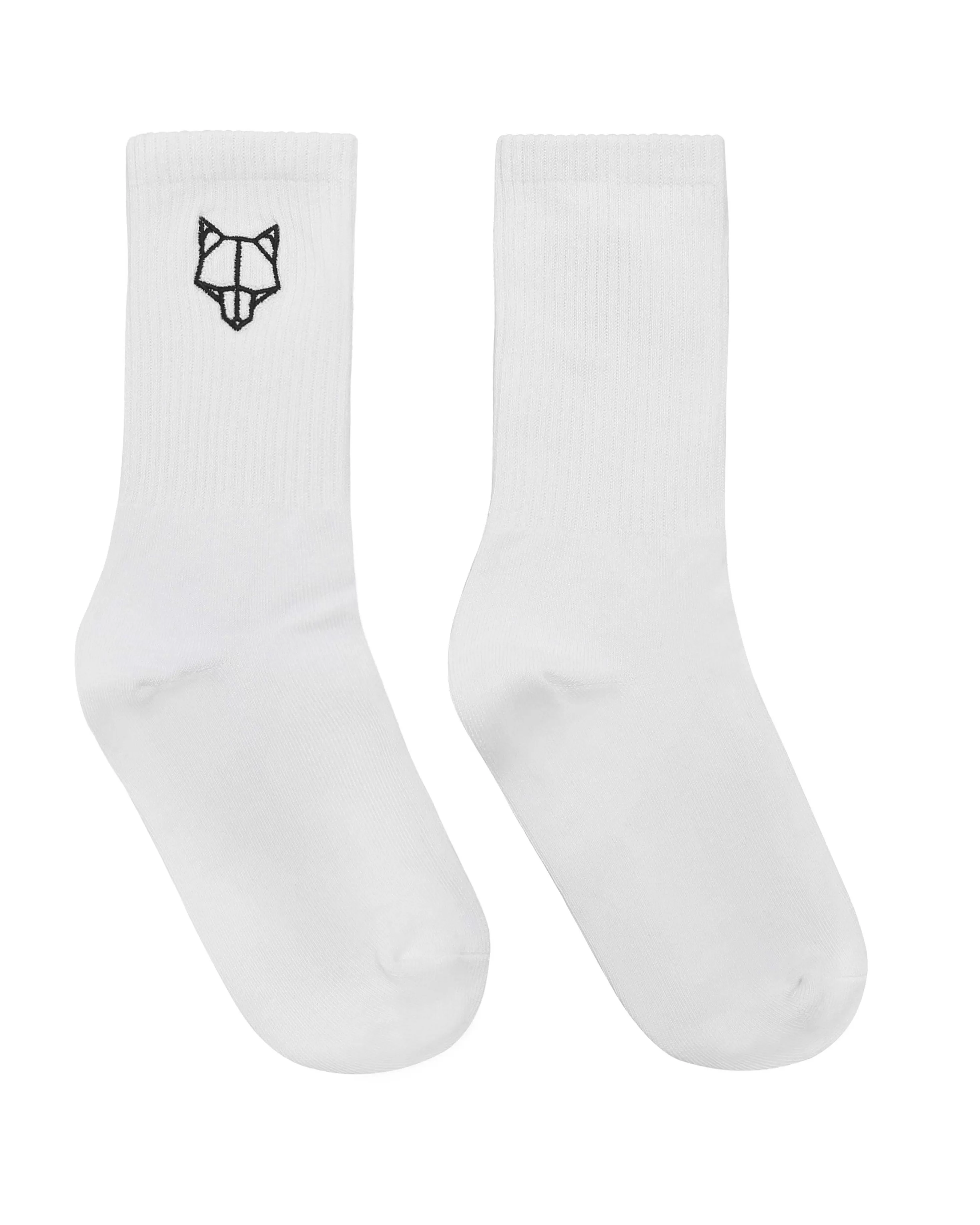 Naked Wolfe 3 Pack Womens Egyptian Cotton Socks White