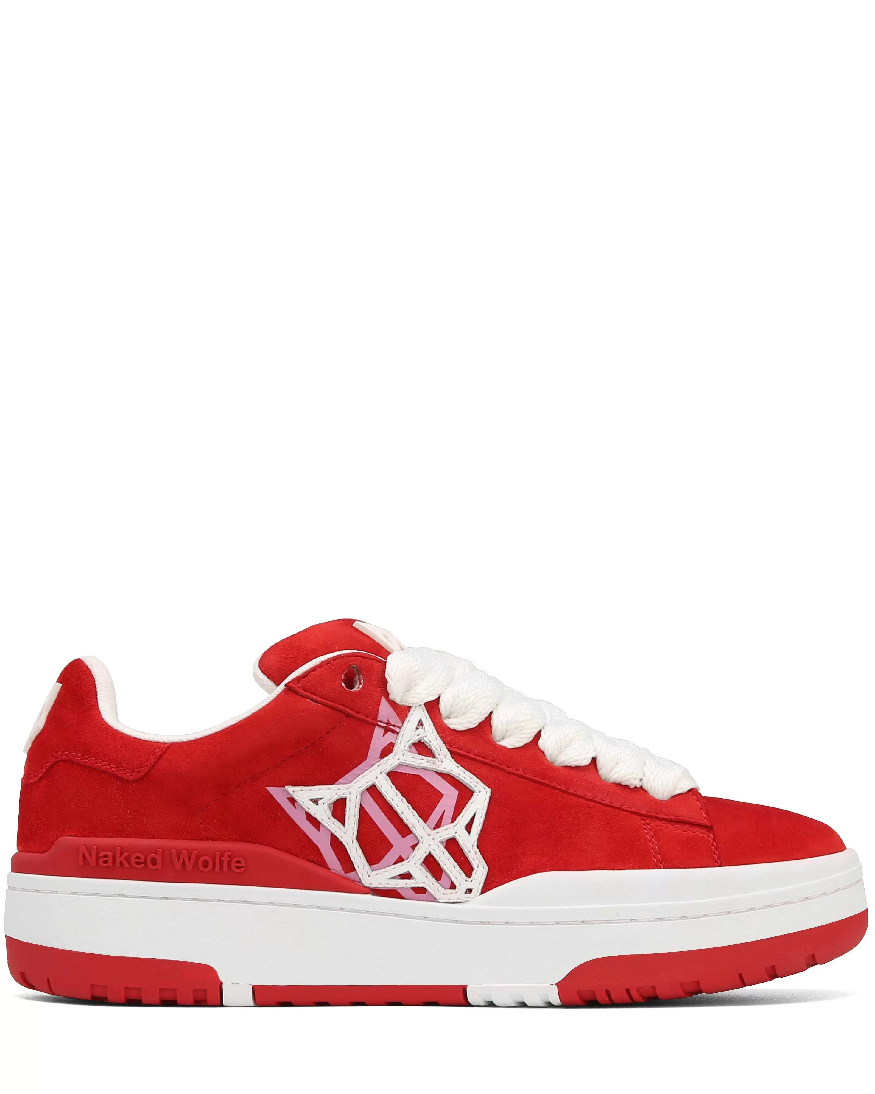 Naked Wolfe Archive Kid Suede Red