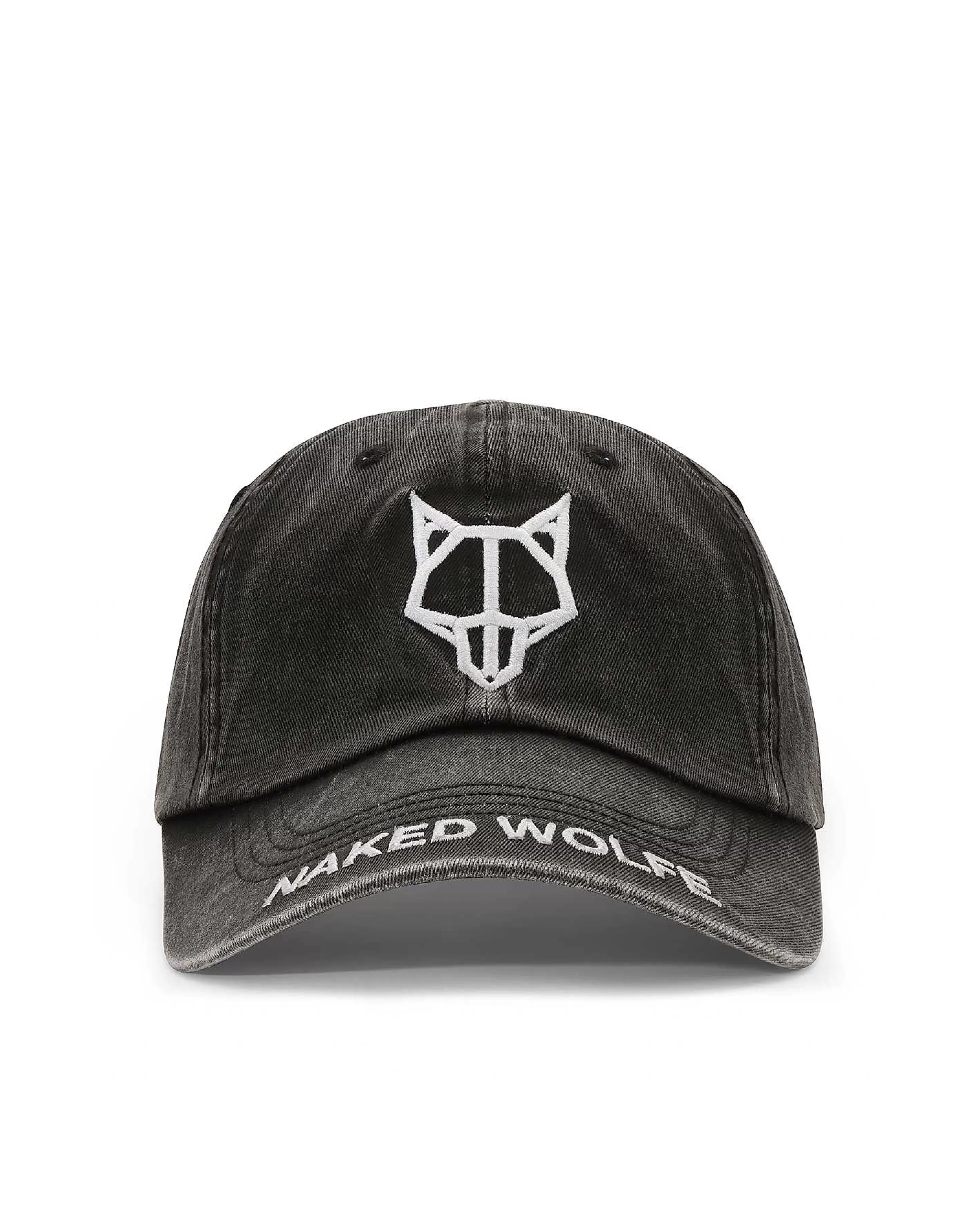 Naked Wolfe Baseball Cap Washed Black