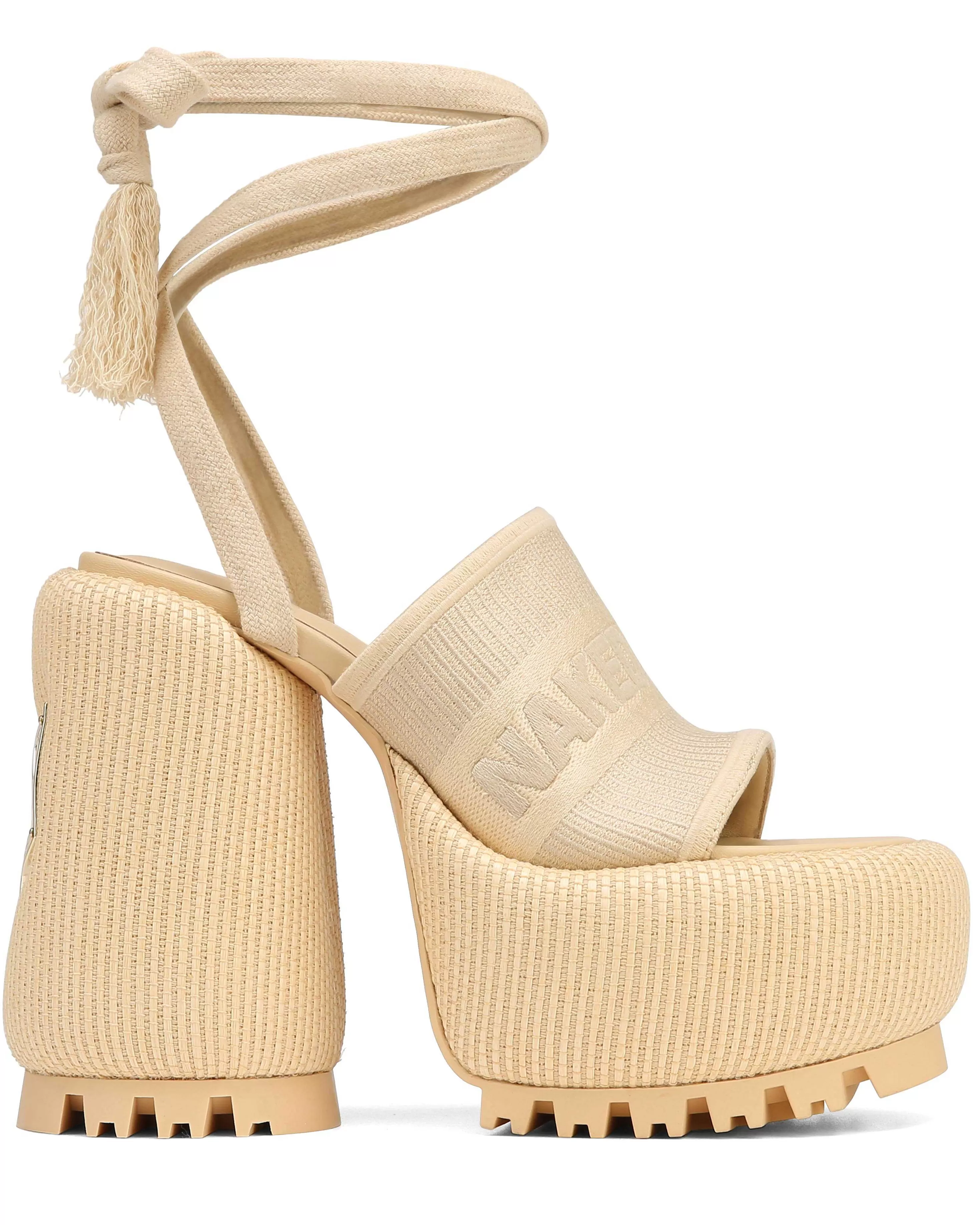 Naked Wolfe Beach Off White Raffia