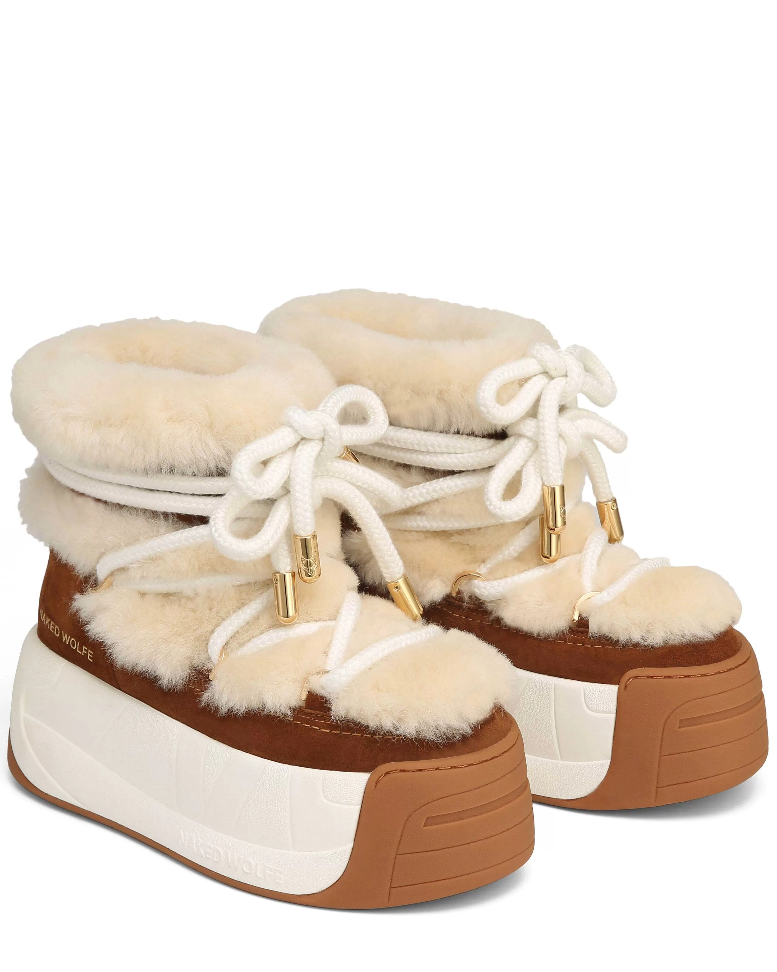 Naked Wolfe Darling Tan Cow Suede