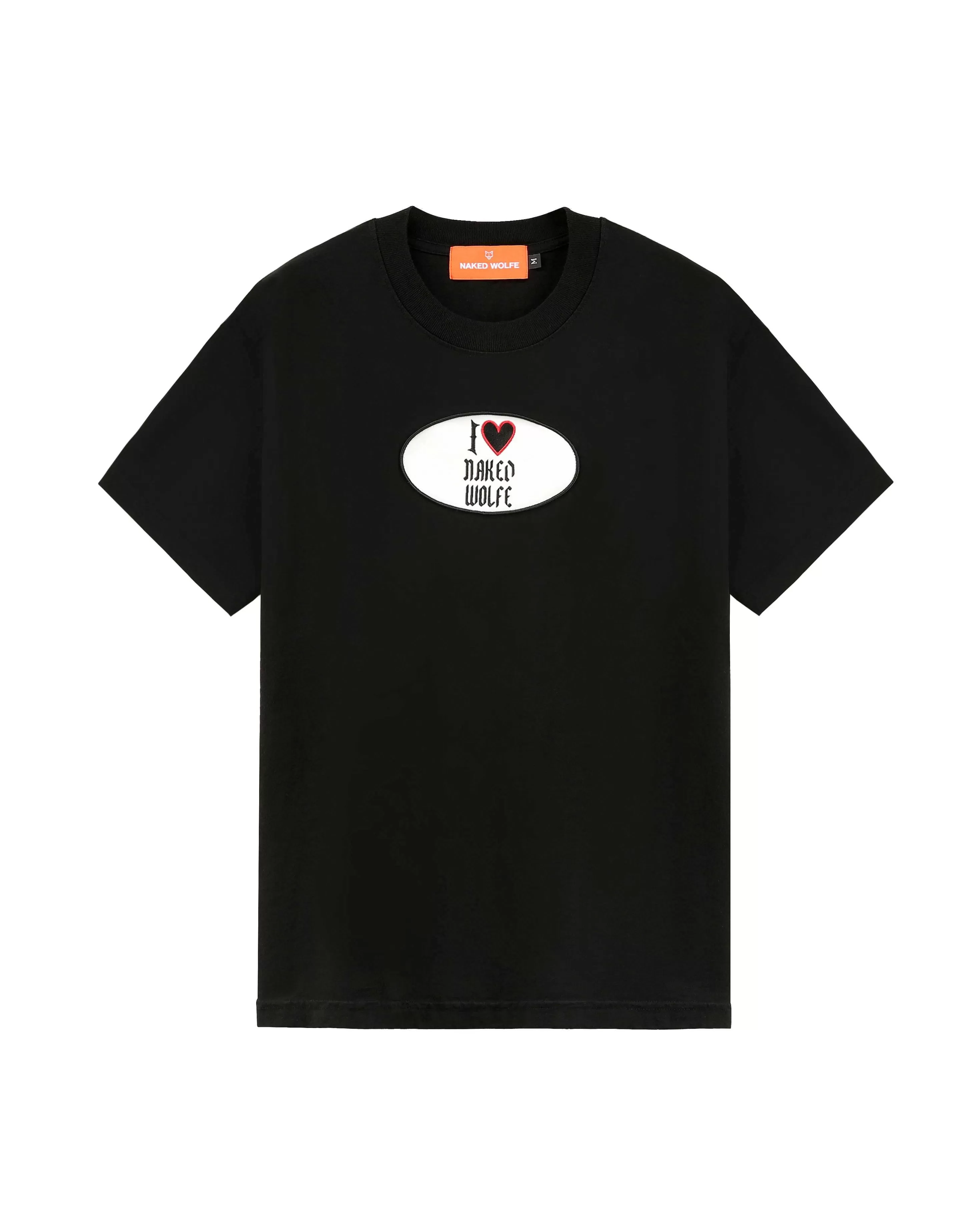 Naked Wolfe I Love T-Shirt Black