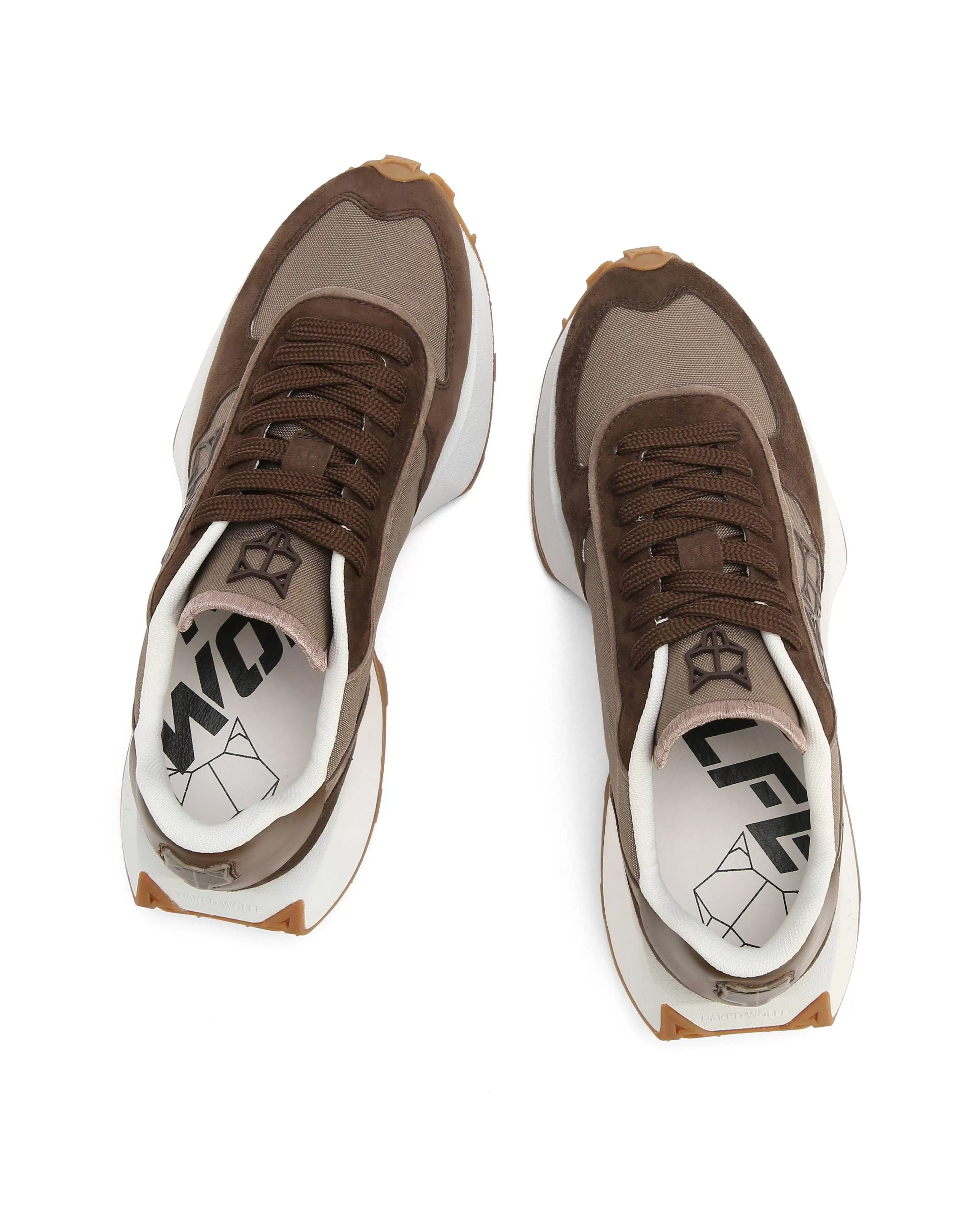 Naked Wolfe Prime Brown Nylon Suede