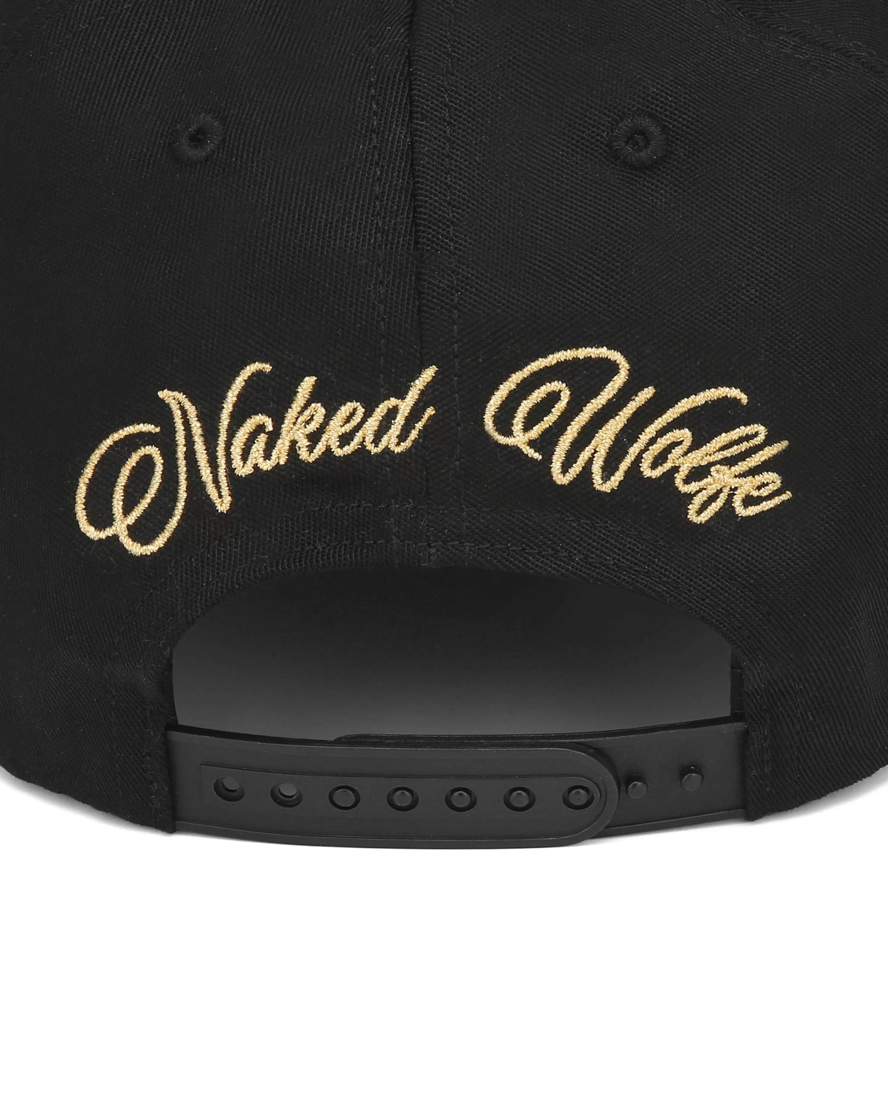 Naked Wolfe Signature Unconstructed Cap Black/Gold