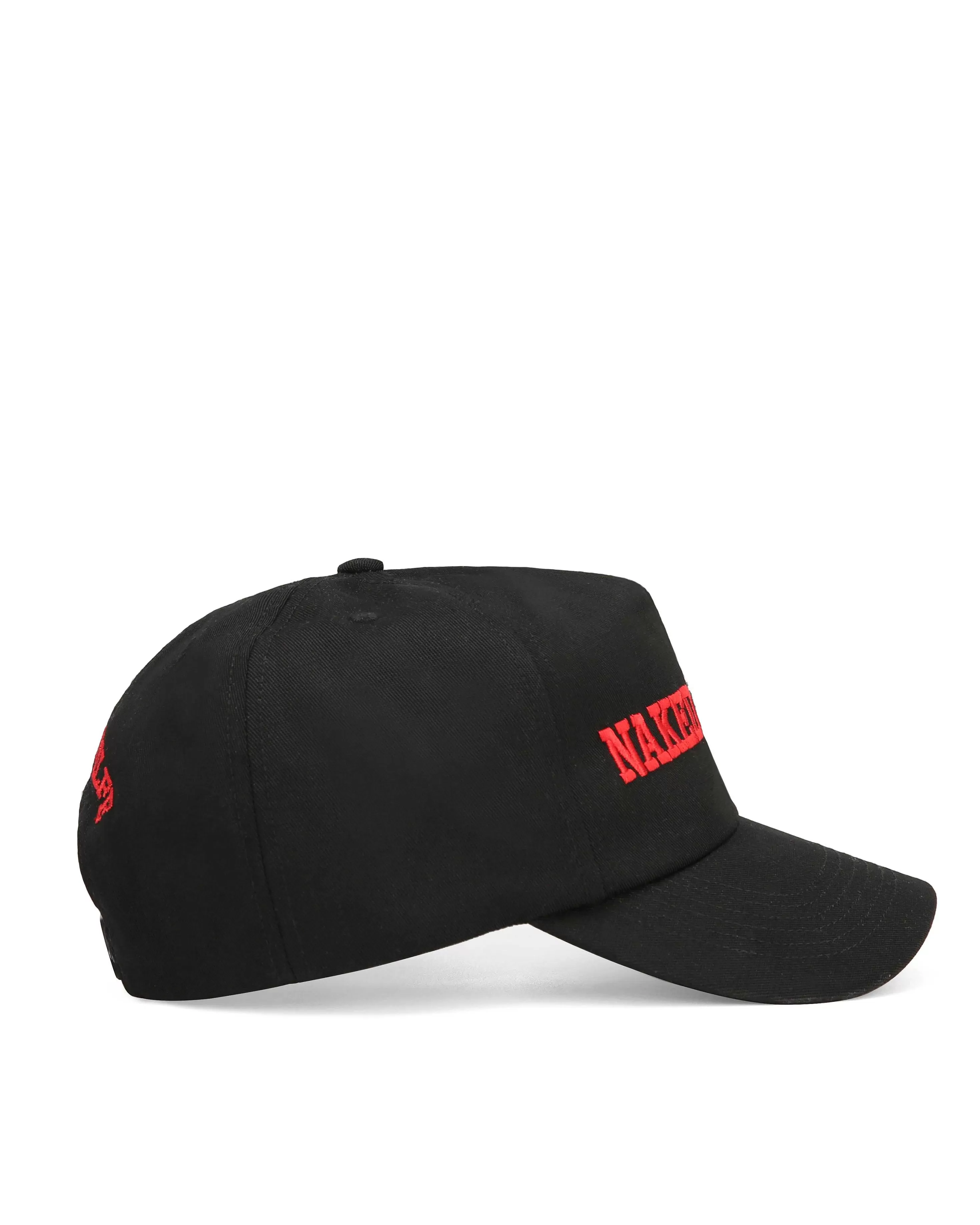 Naked Wolfe Varsity Unconstructed Cap Black/Red